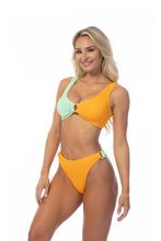 Load image into Gallery viewer, TEXTURED TWO TONE RING ACCENT BIKINI SET