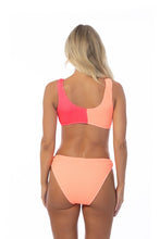 Load image into Gallery viewer, TEXTURED TWO TONE RING ACCENT BIKINI SET