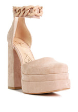 Load image into Gallery viewer, Golden Showstopper High Heeled Sandals