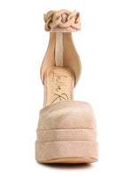 Load image into Gallery viewer, Golden Showstopper High Heeled Sandals
