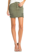 Load image into Gallery viewer, jeans mini skirts vintage denim western easter