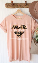 Load image into Gallery viewer, Free Spirit Leopard Heart Graphic Tee PLUS