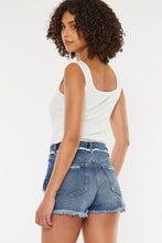 Load image into Gallery viewer, Kancan Distressed Button Fly Denim Shorts