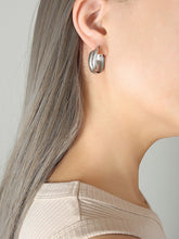 Load image into Gallery viewer, 18K Gold-Plated Titanium Steel Huggie Earrings