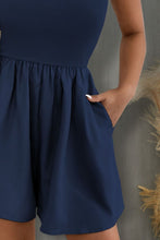 Load image into Gallery viewer, Pocketed Tube Wide Leg Romper