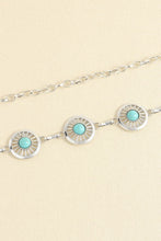 Load image into Gallery viewer, Vintage Turquoise Alloy Belt