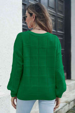 Load image into Gallery viewer, Round Neck Long Sleeve Sweater