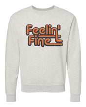 Load image into Gallery viewer, Feelin&#39; Fine Groovy CrewNeck Sweatshirt
