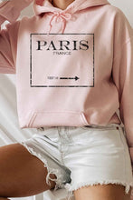 Load image into Gallery viewer, PARIS FRANCE GRAPHIC HOODIE
