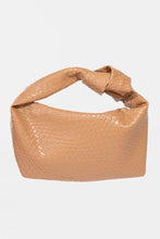 Load image into Gallery viewer, Fame Weave Pattern Knotted Handle Handbag
