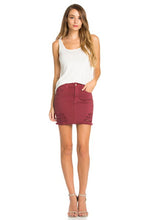 Load image into Gallery viewer, jeans mini skirts vintage denim western style
