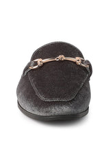 Load image into Gallery viewer, Begonia buckled faux leather croc mules
