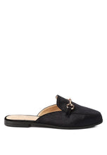 Load image into Gallery viewer, Begonia buckled faux leather croc mules
